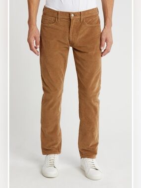 Joe's Jeans Men's Corduroy Pants in Caramel Brown